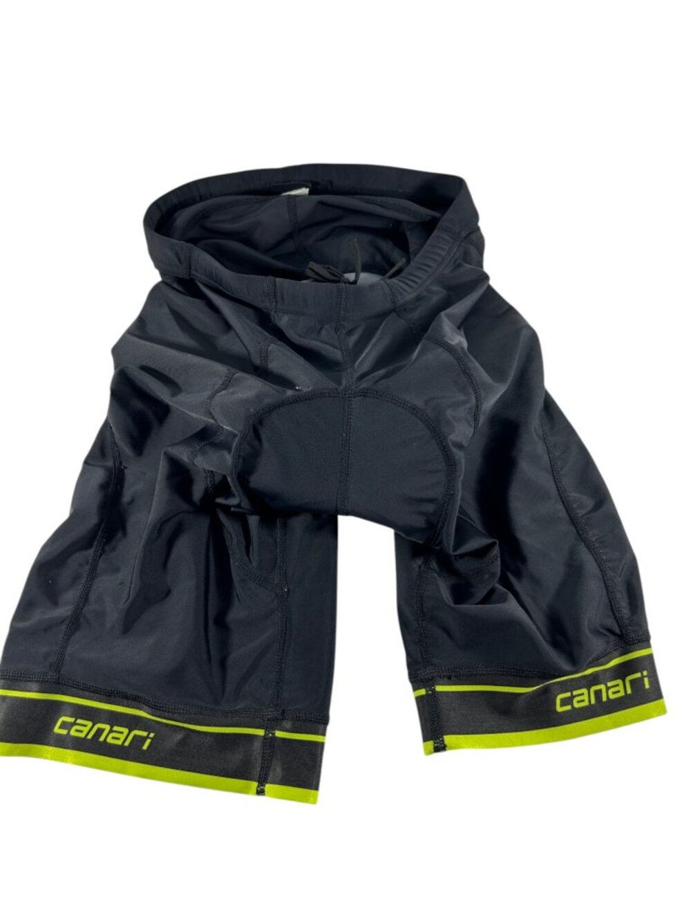 Black Canari Mens Padded Cycling Shorts Size Large Bicycle Tights